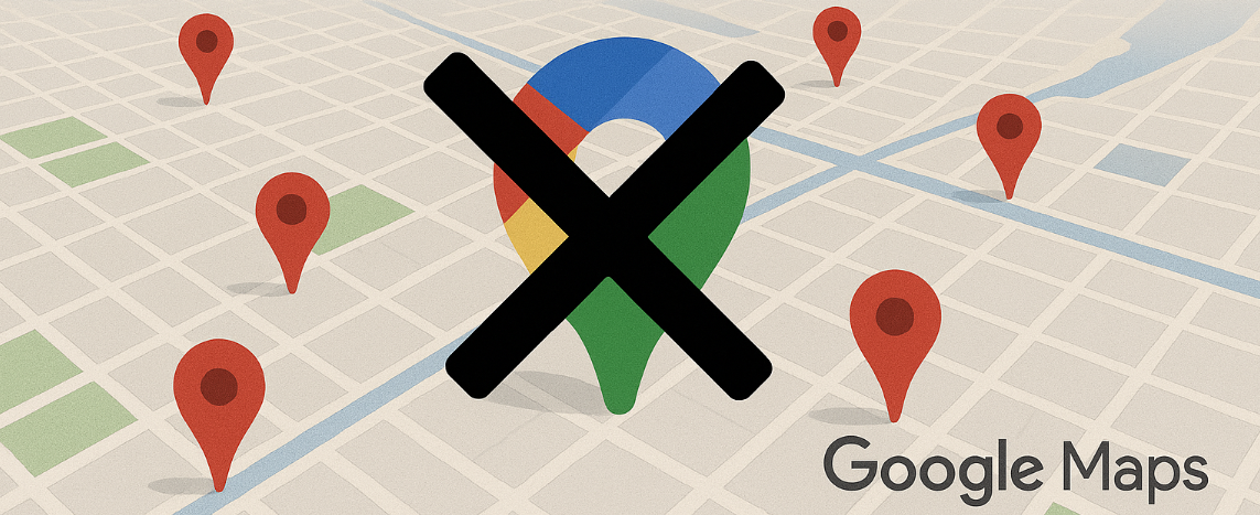 Google Maps eliminando negocios